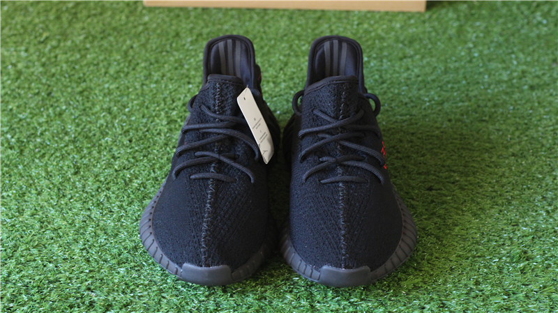 Adidas Yeezy Boost 350 V2 Core Black Bred Red